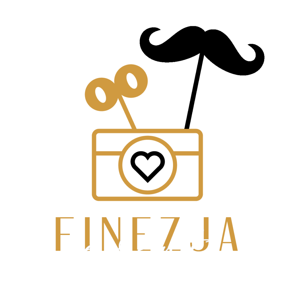 logo finezja event białe